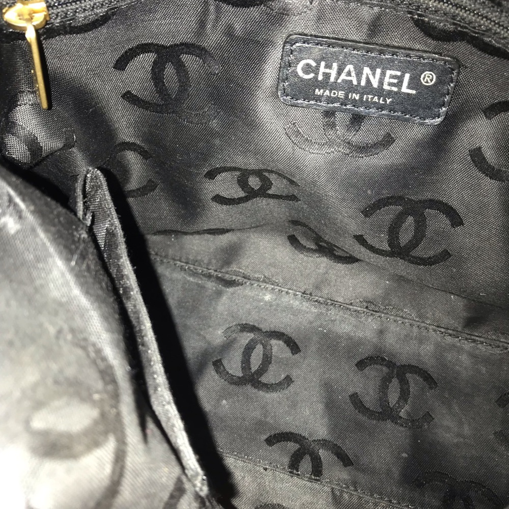 💎✨ CELEBRITY ✨💎 RARE CC WILD stitch CHANEL ZIPPER BAG - Picture 14 of 16